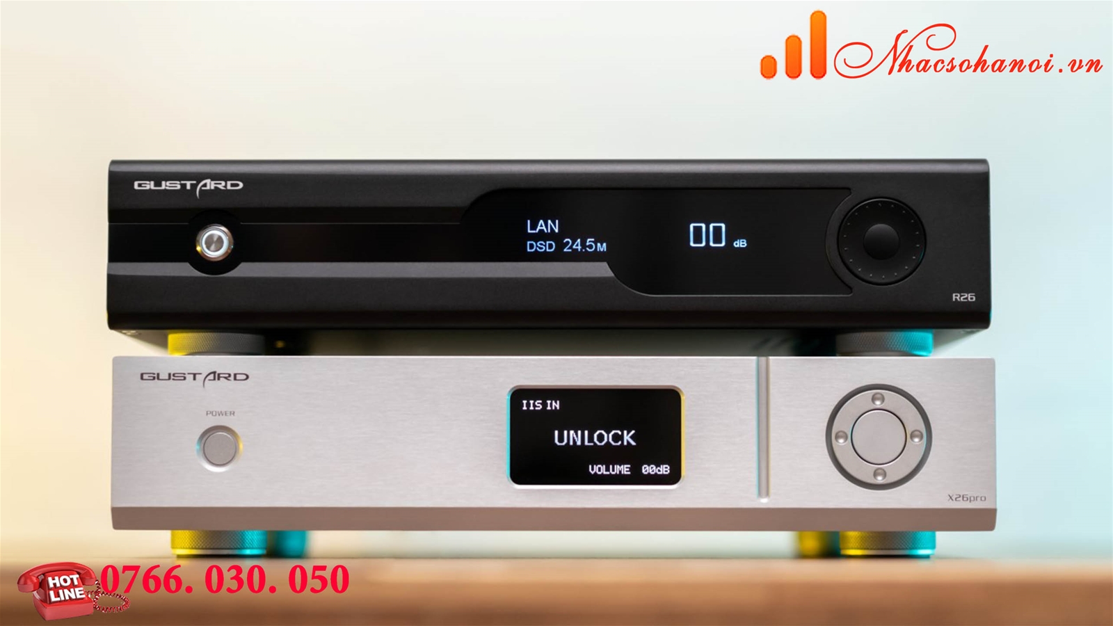 DAC GUSTARD R26 CAO CẤP MẠCH R2R