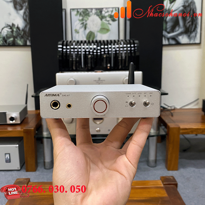 AIYIMA DAC A7 - ChipDAC ES9038Q2M cực khủng - Giá bất ngờ!!