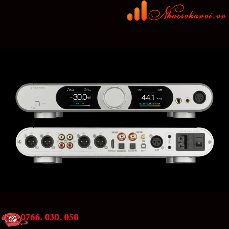 Topping DX9 – DAC đầu bảng mới nhất của Topping với HDMI ARC và Roon Ready