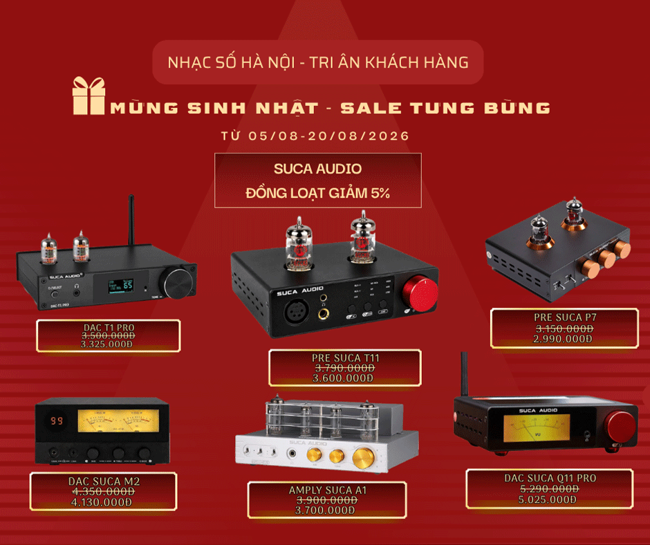 KHUYẾN MẠI SUCA AUDIO