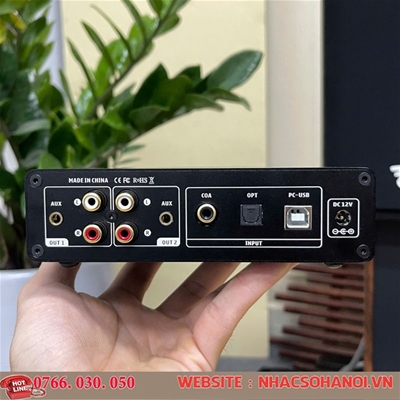 SUCA AUDIO DAC Q11 SỬ DỤNG X2 CHIP AKM & ESS ĐỘC ĐÁO 