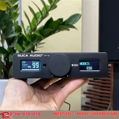 SUCA AUDIO DAC Q11 SỬ DỤNG X2 CHIP AKM & ESS ĐỘC ĐÁO 