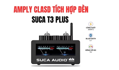 AMPLY MINI CLASD SUCA TUBE T3 PLUS 300Wx2 KÊNH