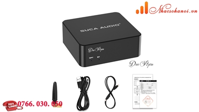 Giải Mã DAC Suca V1 Pro Version2 – 24Bit/192Khz Bản Nâng Cấp Mới Bluetooth 5.1