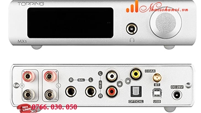 AMPLY DAC TOPPING MX5 NGHE NHẠC DSD